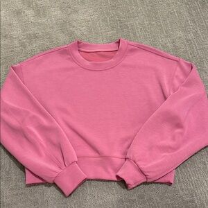 Lululemon softstreme crop crewneck